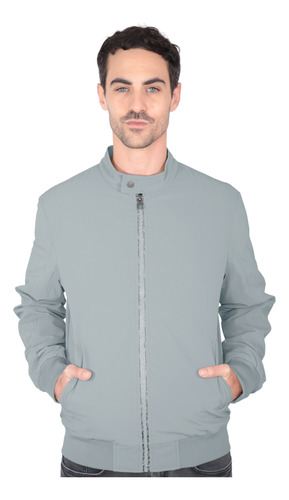 Chamarra Casual Bomber Cuello Redondo Hombre Roosevelt A193