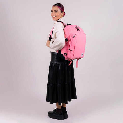 Mochila Escolar 1818 By Chenson Winn Rosa Liso