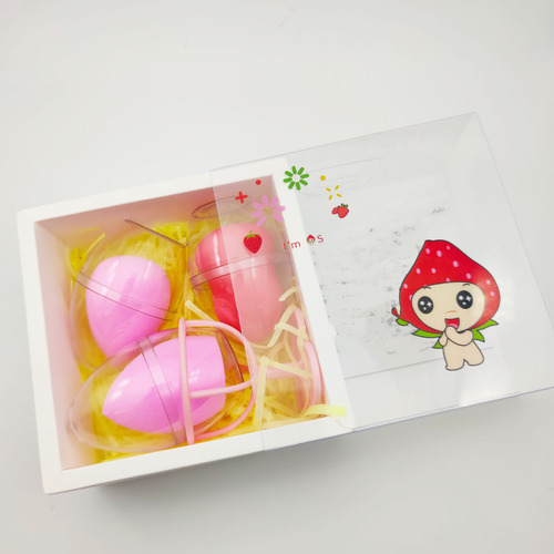 Set De Cojines Wet And Dry Beauty Con Forma De Huevo Y Cabez