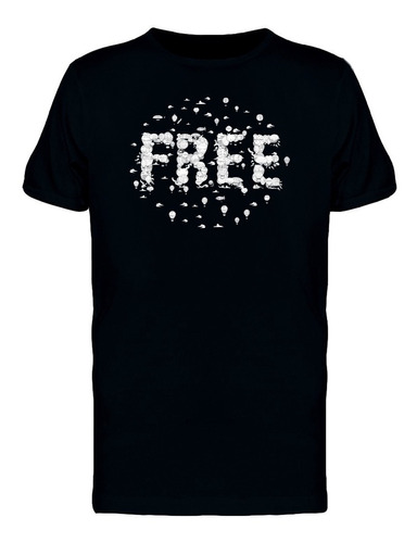 Palabra  Libre  Fuente Divertida Camiseta De Hombre