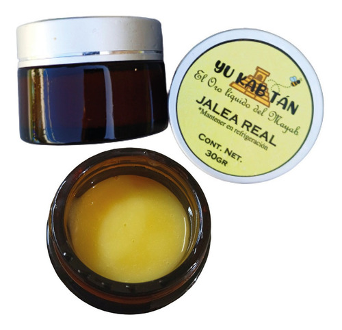 5 Jalea Real 30gr 100% Pura De Yucatán Envio Incluido