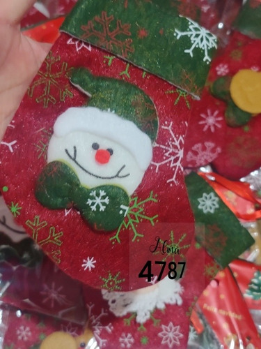 Imagen 8 de 10 de Paquete De Botas Navideñas 02 Con 12 Pz