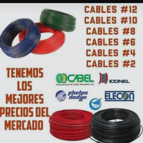 Cable 4 Thw 100% Cobre Somos Tienda Física 