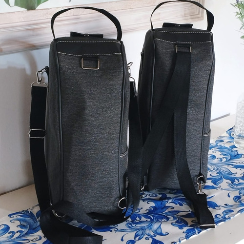 Bolso Matero Mochila/morral Portatermo Negro
