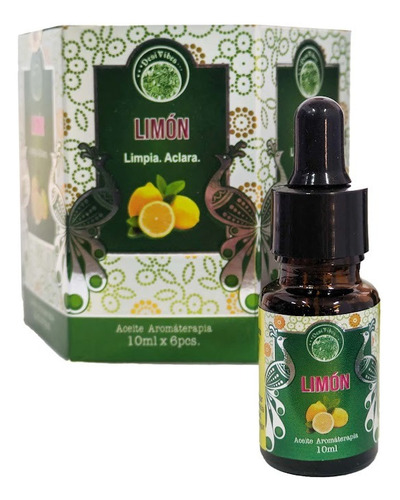 Aceite Esencia Aromaterapia 10 Ml Limón - Desi Vibes