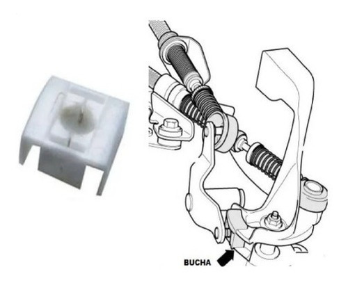 Bucha Guia Trambulador Alavanca Golf 99 2000 2001 2002 2003 