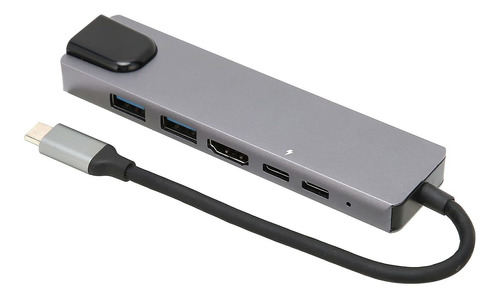 Hub Acoplamiento 6 1 Tipo C Interfaz Multimedia Alta Usb 3.0