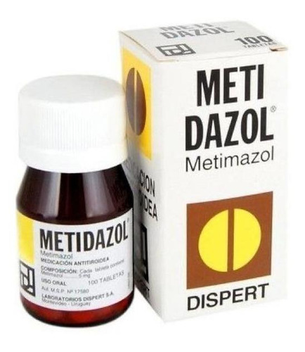 Metidazol 5 Mg 100 Comprimidos
