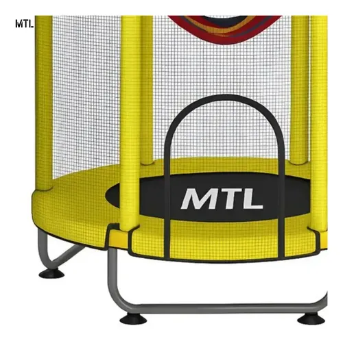 Trampolín Infantil De 140 Cm Con Red De Seguridad Y Almohadilla Para Muelles, Carga 135 Kg, Para Niños De 3-8 Años