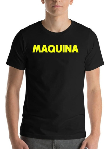 Polera Maquina Deporte Pesas Musculos Crossfit Swag Style