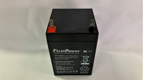 Bateria Seca Recargable 12 V 2.8 Ah Sellada Marca Firstpower