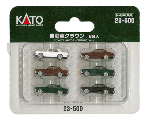 Kato N-gauge Toyota Autos/crown (6 Pcs.) [23-500] (japan