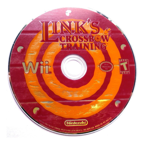 Imagen 3 de 3 de Juego Zelda Nintendo Wii Link's Crossbow Training + Zapper