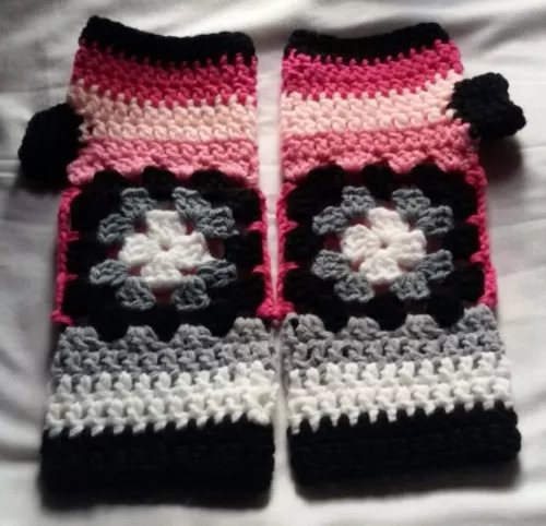 Mitones en Crochet / de Mujer 