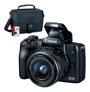 Combo 56 Canon, Eos M50 Ef-m 1545mm, Sd 64gb, Maletin