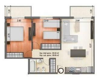 Imagen 10 de 10 de Departamento 3 Ambientes En Caseros