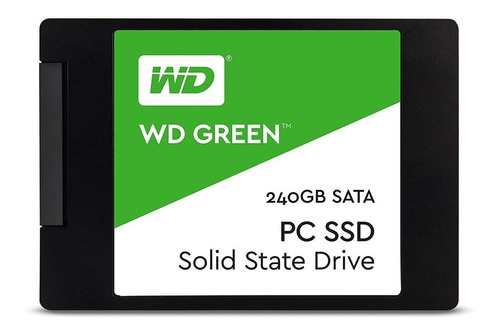 Imagen 1 de 4 de Disco sólido interno Western Digital WD Green WDS240G3G0A 240GB