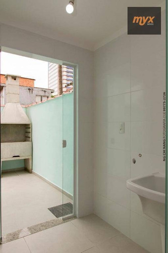 Sobrado À Venda, 105 M² Por R$ 450.000,00 - Campo Grande - Santos/sp - So0510