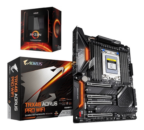 Combo Trx4 Aorus Pro Wifi Ryzen Threadripper 3960x