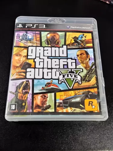 Gta 5 Original de Ps3 Com Mapa em perfeito estado - Videogames