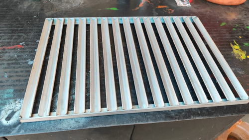 Parrilla Estilo Argentina Fabricada En Angulo 60x40cm