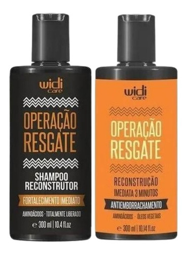 Widi Kit Operação Resgate Shampoo + Reconstrução Imedia