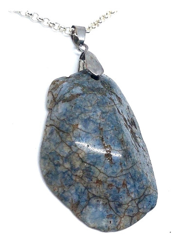 Collar Piedra Lapislázuli Amuleto Mágico Pendiente Colgante