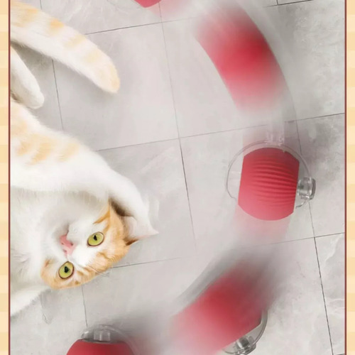 Pelota De Salto Automática Para Mascotas, 2 Piezas