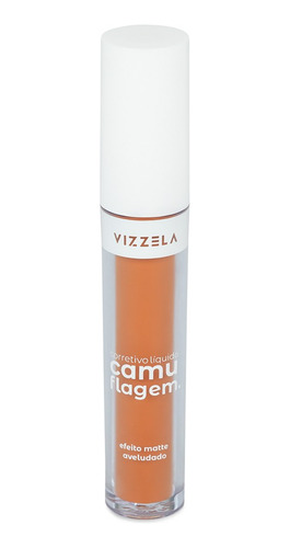 Corretivo Vizzela Liquido Acabamento Aveludado Escolha A Cor