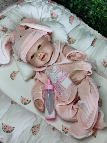 Bebé Reborn Original Silicona Solida Blando Aria Doll 2.7kg