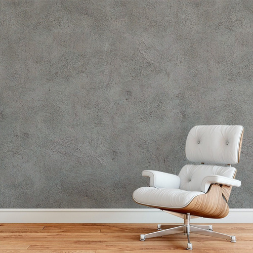 Papel De Parede Cimento Queimado Textura Pode Molhar