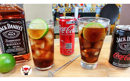 Jack Daniel S & Coca-cola 350ml (12 Latas) Kit Jack & Coke
