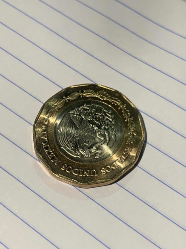 Moneda 20 Pesos Emiliano Zapata Salazar En Perfecto Estado