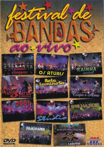 Dvd - Festival De Bandas Ao Vivo