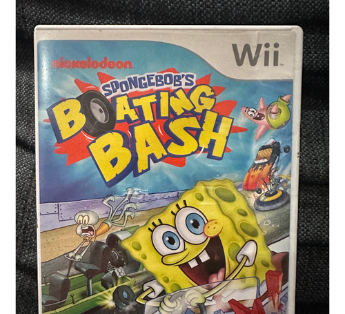 Spongebobs Boating Bash Nintendo Wii Bob Esponja