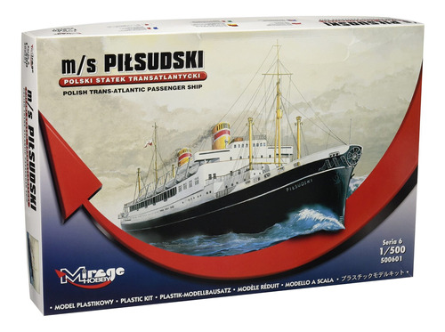 Kit Modelo Pol Trans Atlantic Pa Ship Udski