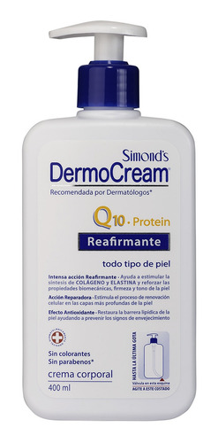 Crema Simonds Corporal Dermocream 400 Ml Q 10