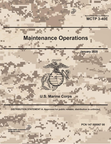 Libro: En Ingles Marine Corps Tactical Publication Mctp 3 4