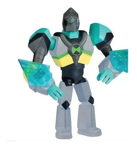 Figura Ben 10 - Omni-kix Armor - Diamondhead - Original