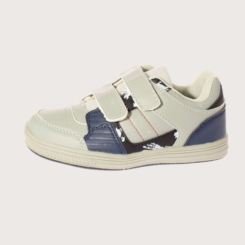 Zapatilla Gris Vía Franca Art. 3dx1019greydnavy