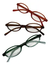 Comprar Lentes Y2k Ovalado Con Bloqueo De Luz Azul Para Computadoras
