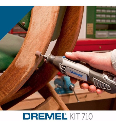 Imagen 3 de 5 de Kit Multiuso Dremel 710 160 Accesorios Para Mini Torno Caja