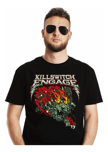 Polera Killswitch Engage Atonement Tour Chi Rock Abominatron