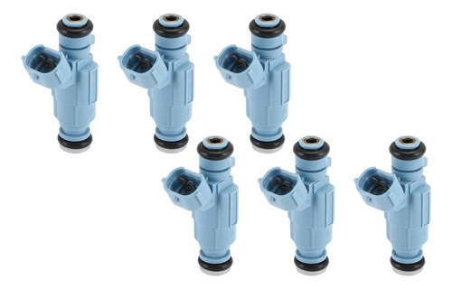 6x Inyectores De Combustible Para Kia Sorento 3.5l 2003-05