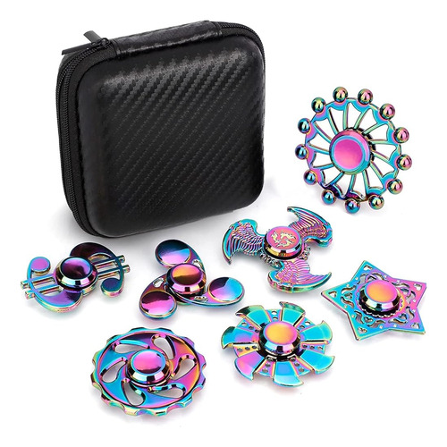 Cool Fidgets Spinners Juguetes De Metal Para Niños Adultos P