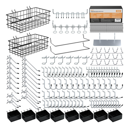 Incly Kit Organizador De Accesorios De Tablero De Clavijas,