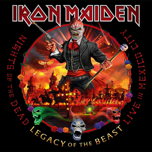 Imagen 1 de 2 de Iron Maiden Nights Of The Dead Live In Mexico 2 Cd Importado
