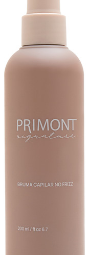 Primont Signature Bruma Capilar Anti Frizz Trufa 200ml 3c