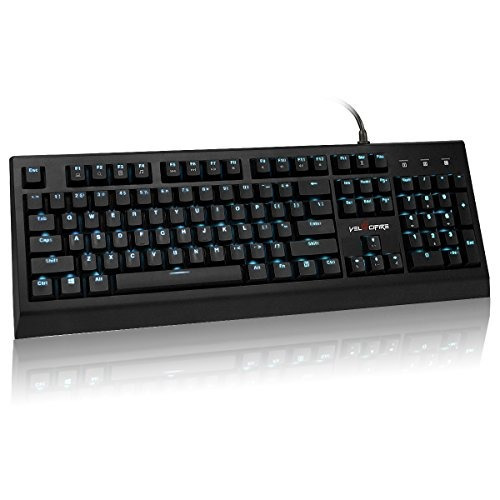 Gaming Keyboard Mechanical Marrón Interruptores 104-key Doub