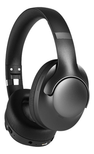 Auriculares Plegables Con Cancelación De Ruido Y Negro